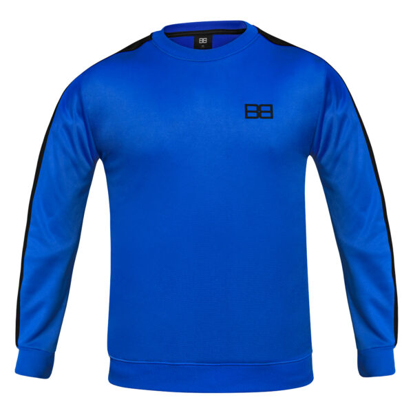 Bolt Fleece Sweatshirt - Royal Blue | Unisex Winter Warm Wear - Image 2